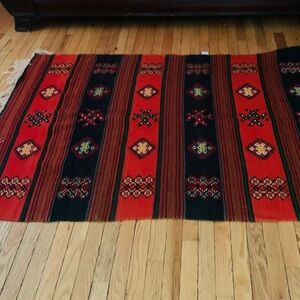 Vintage Wool Tapestry/Rug Handmade